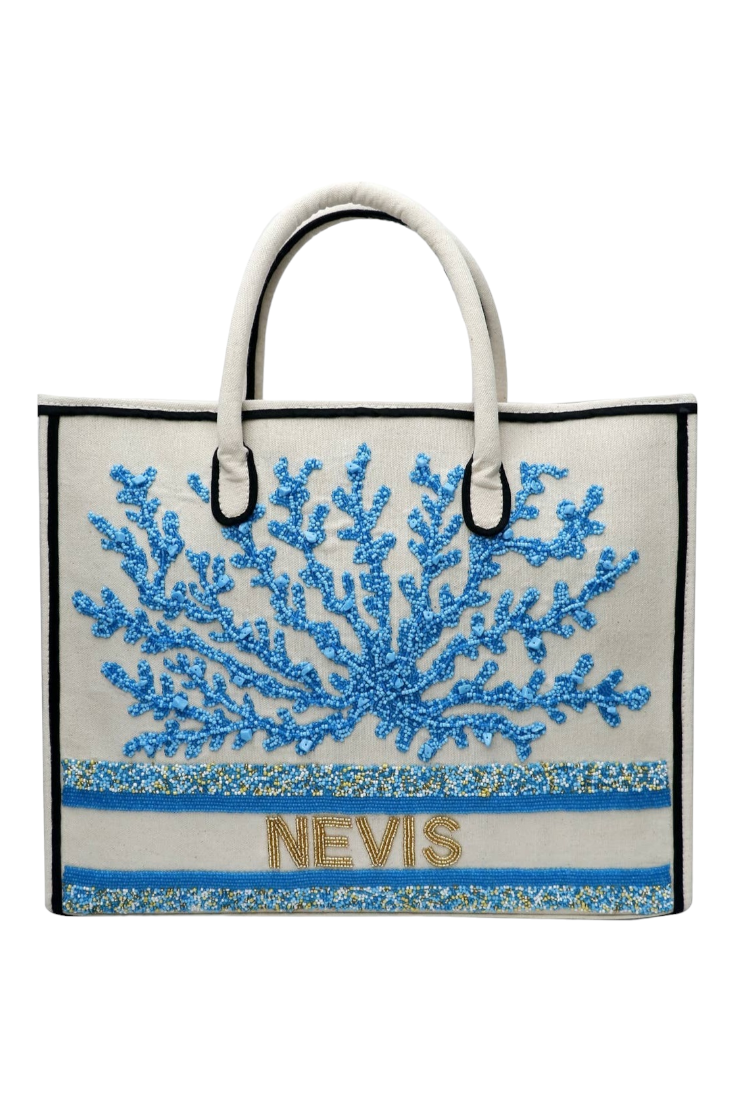 Tiana New York - Personalized Name Or Word Multi Beaded Tote