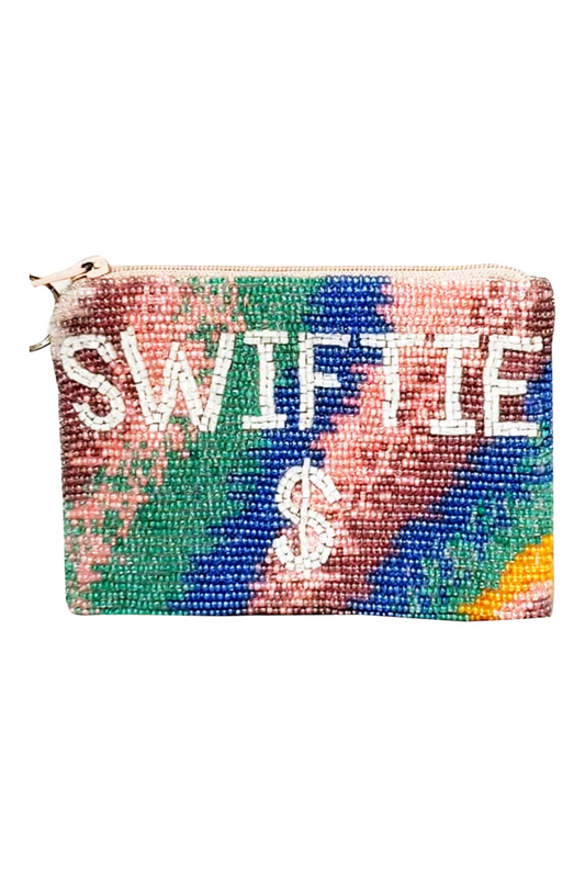 Tiana New York - Swiftie $ Multi Beaded Coin Purse