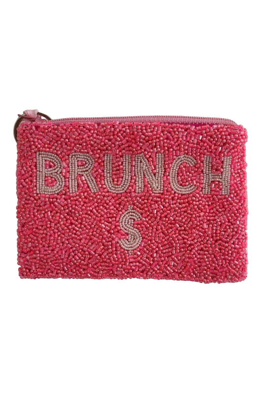 Tiana New York - Brunch $ Multi Beaded Coin Purse