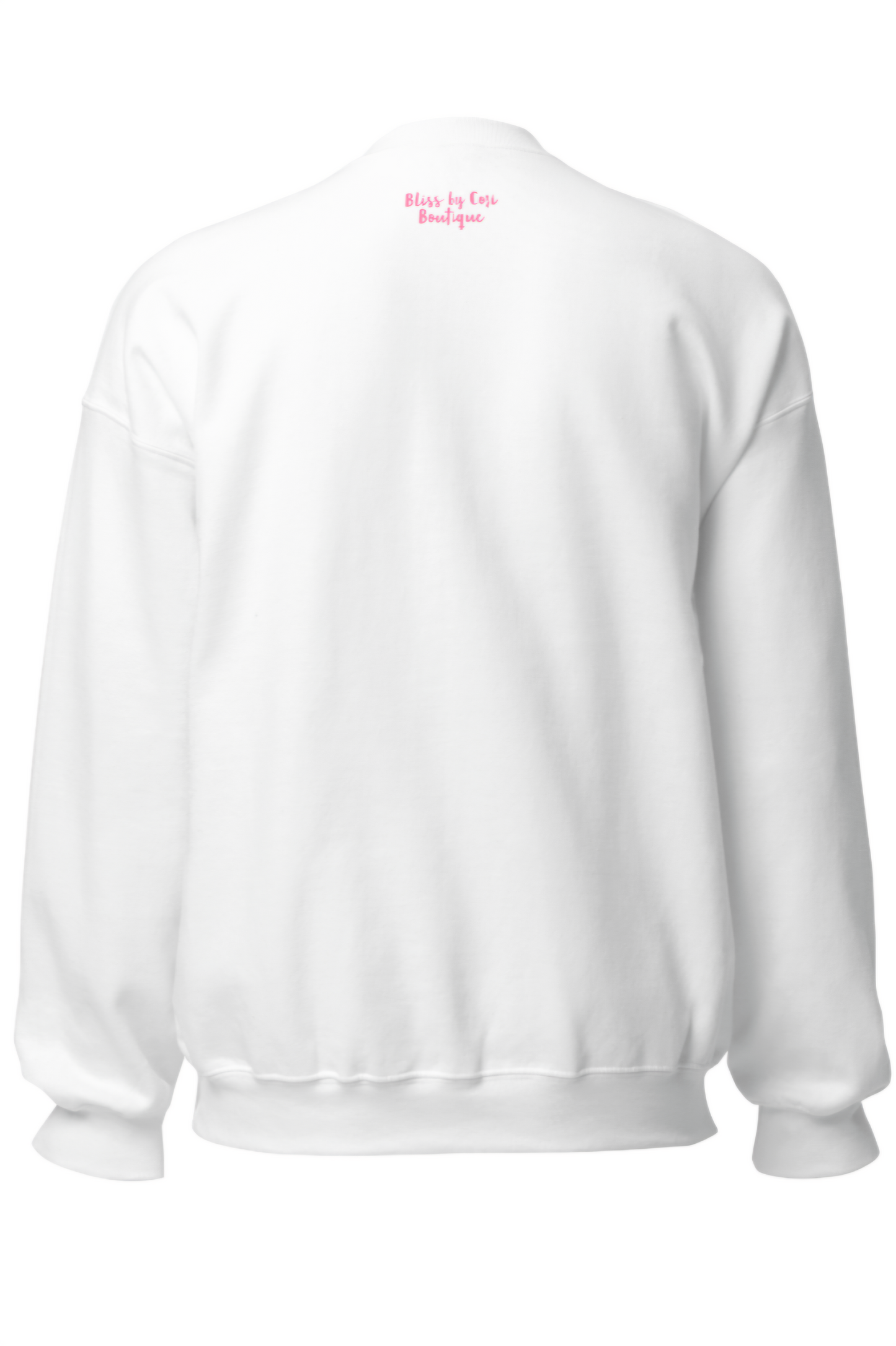 Never Basic Always Extra - White Sweatshirt