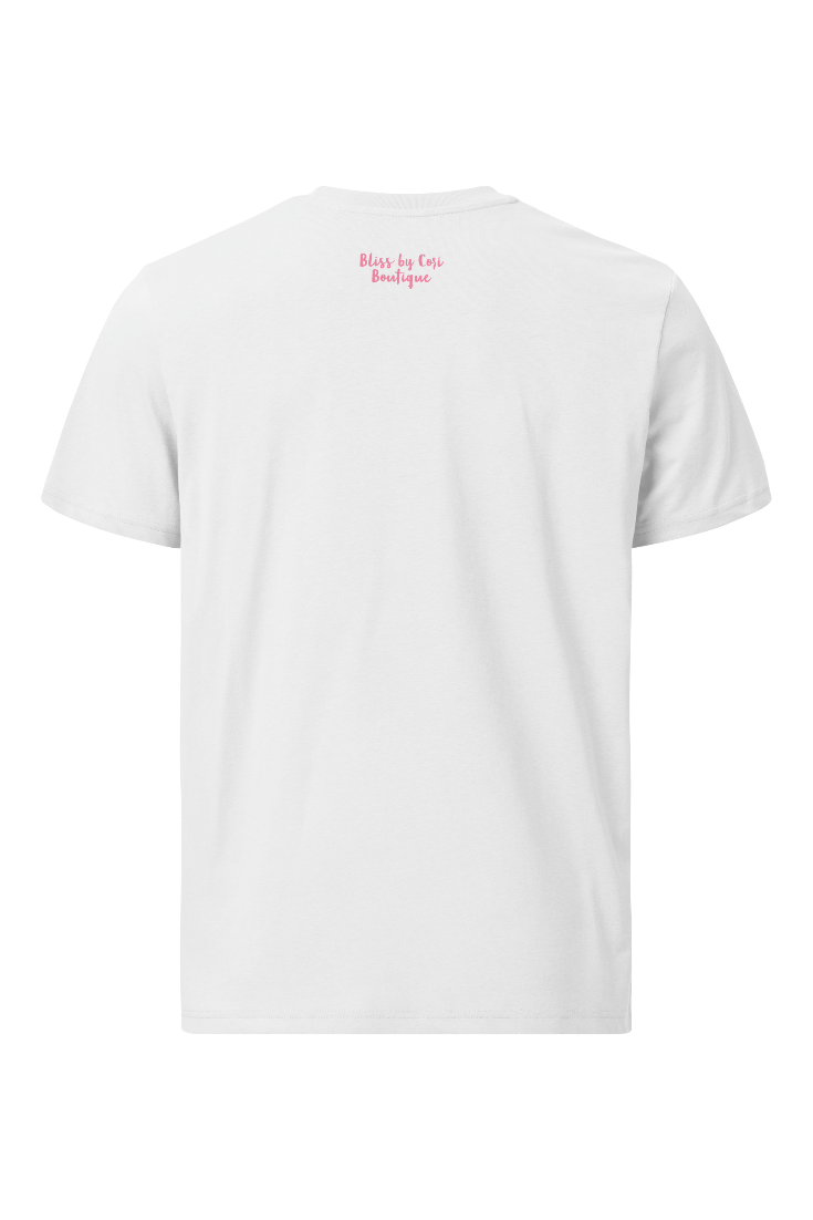 Never Basic Always Extra Organic Stanley Stella Tee - White