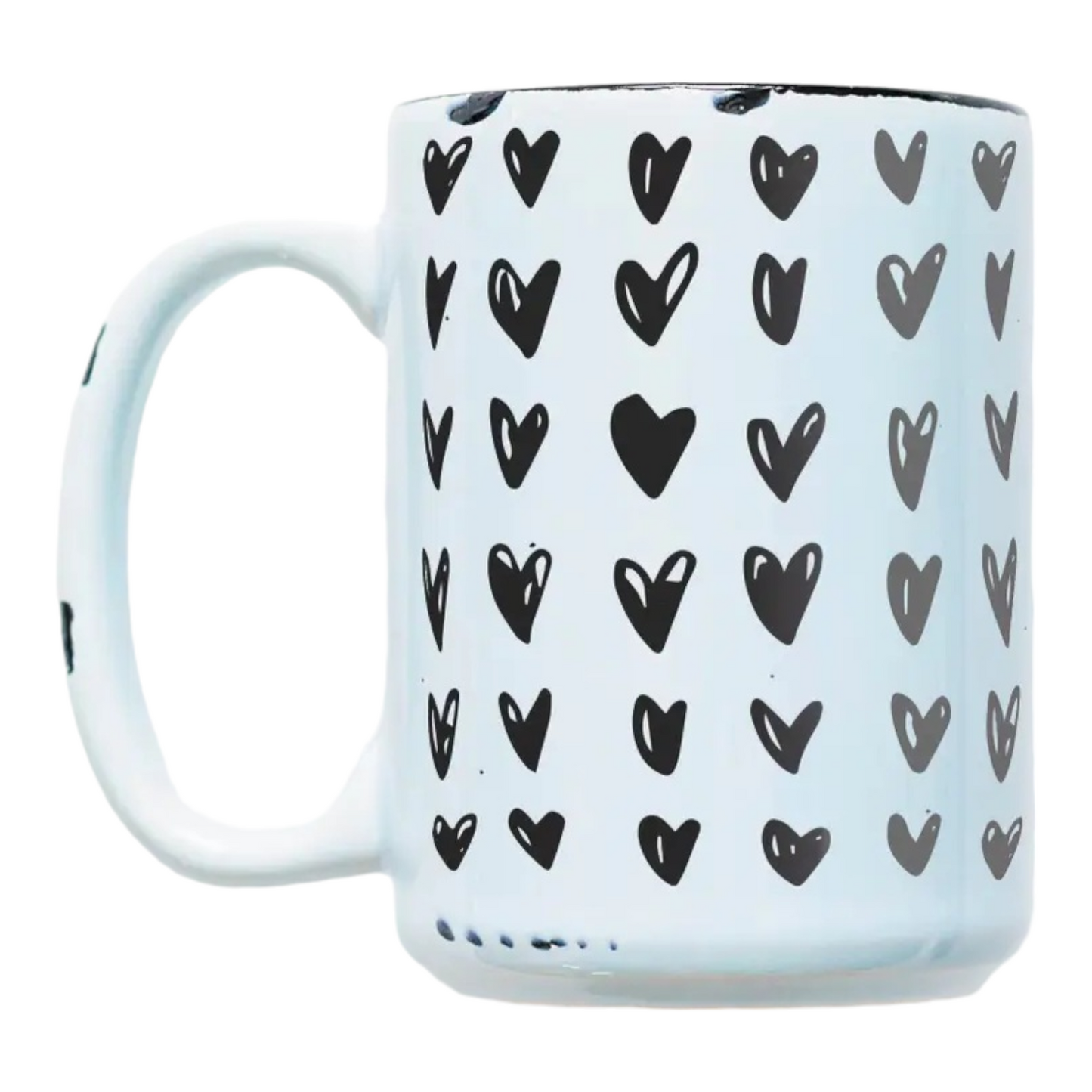 Heart Scribble Ceramic Mug