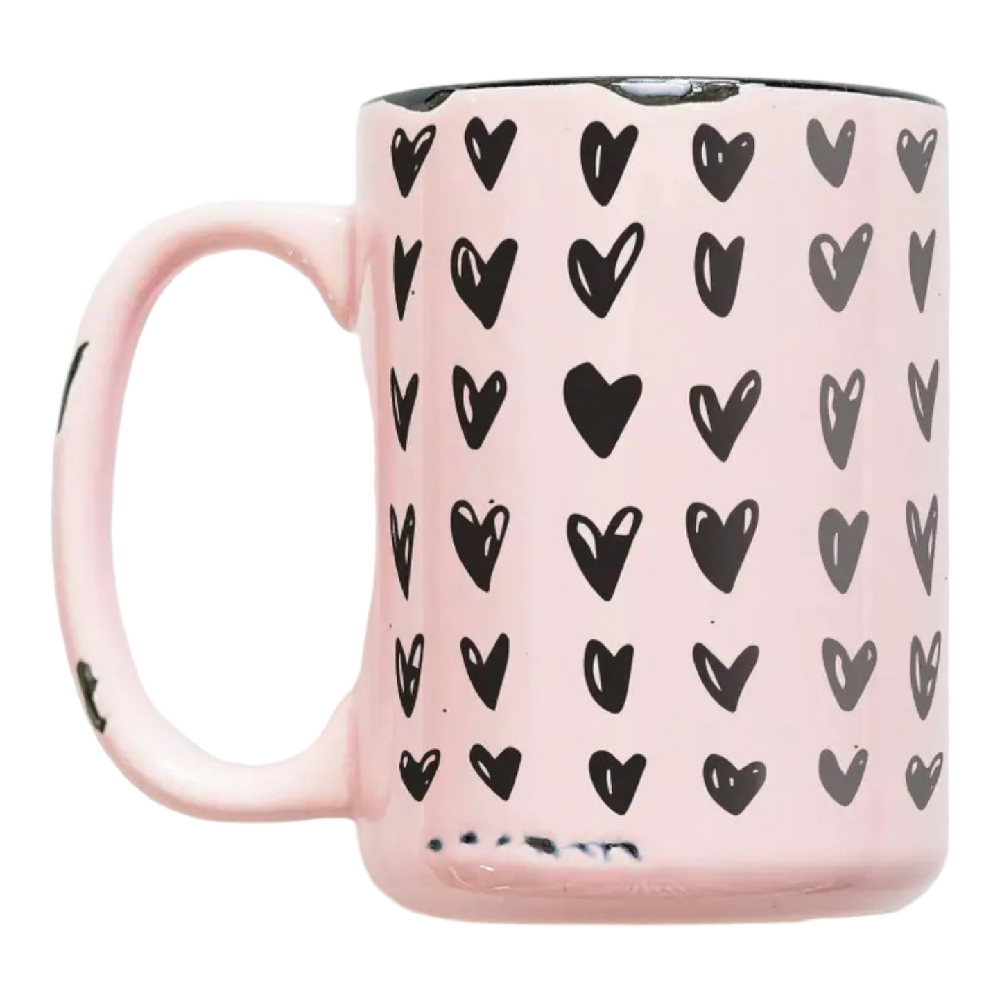 Heart Scribble Ceramic Mug