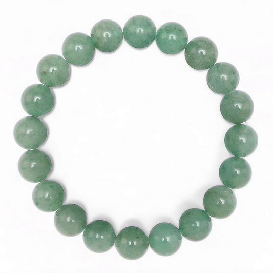 Green Aventurine Unisex Reiki Healing Beaded Gemstone Bracelet