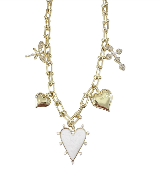 Heart Charm Necklace