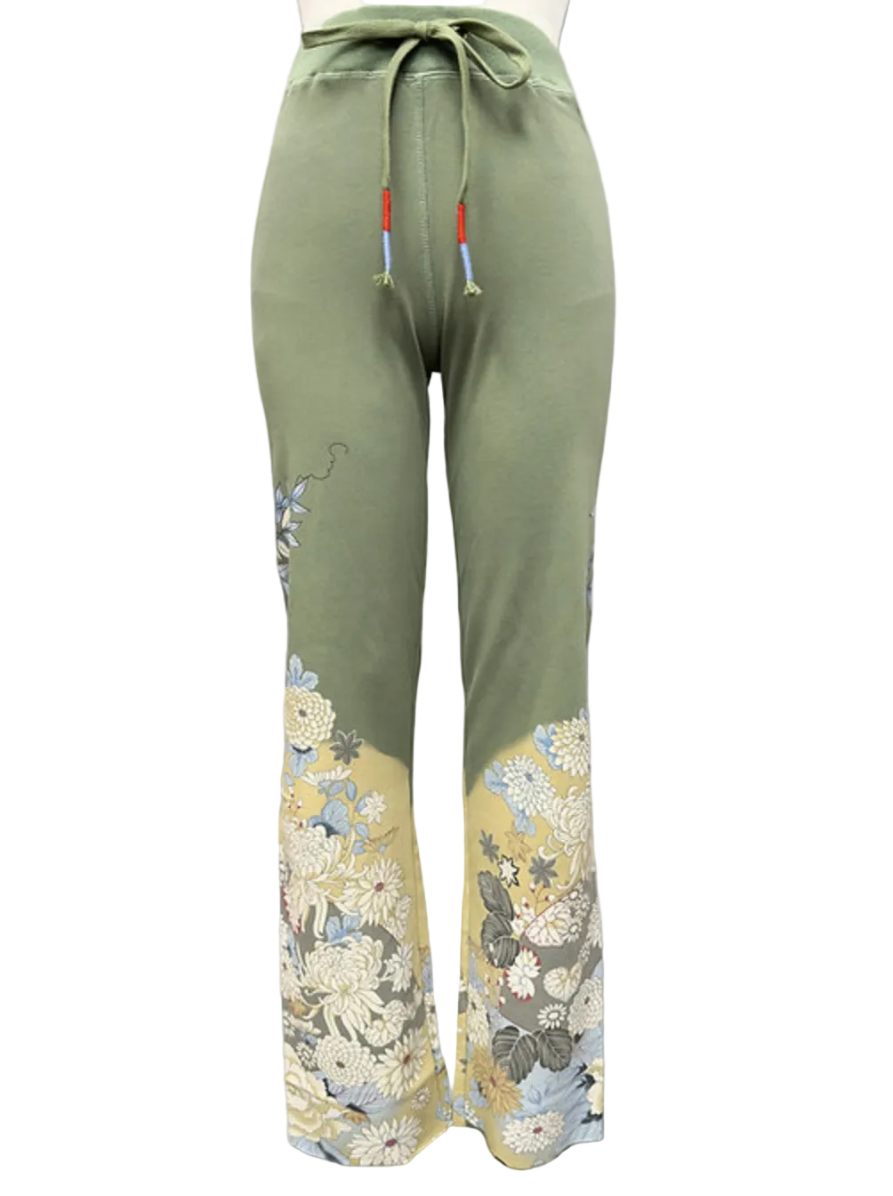 Paparazzi by Biz - Pull-On French Terry Chrysanthemum Print Lounge Pant