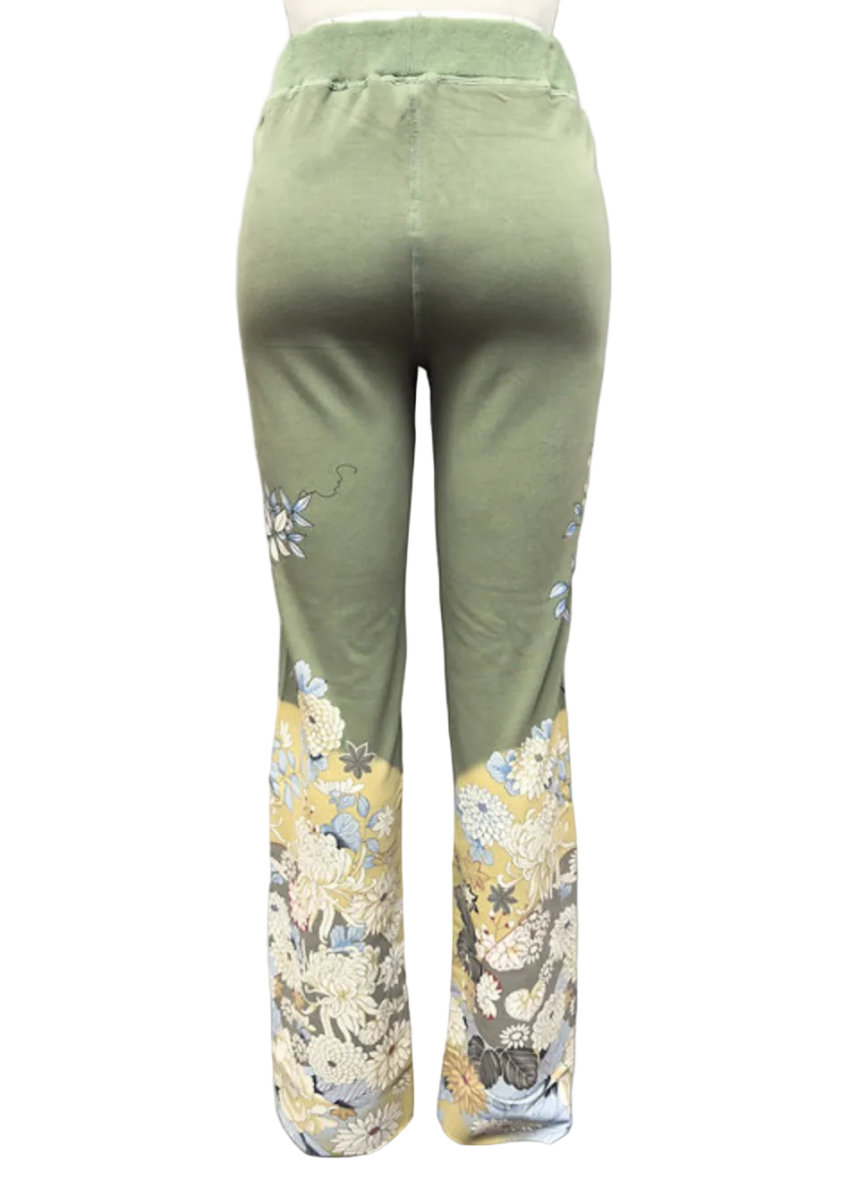 Paparazzi by Biz - Pull-On French Terry Chrysanthemum Print Lounge Pant