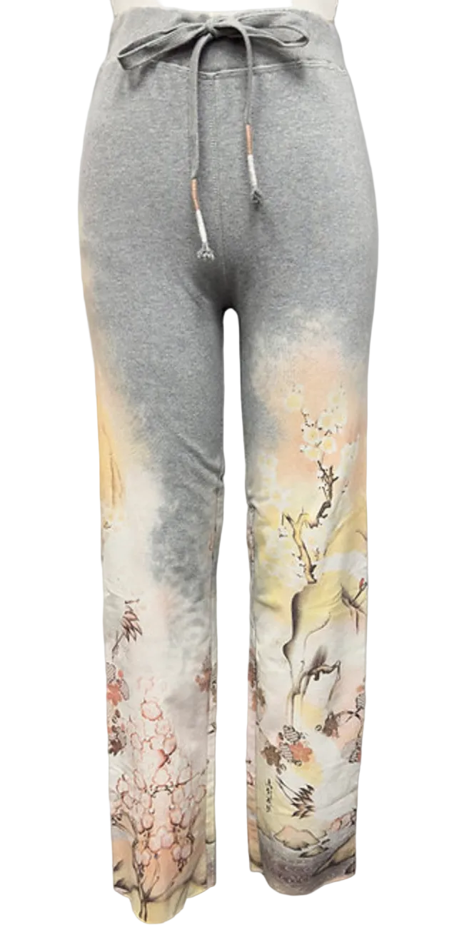 Paparazzi by Biz - Stretch FT Crane Print Lounge Pant