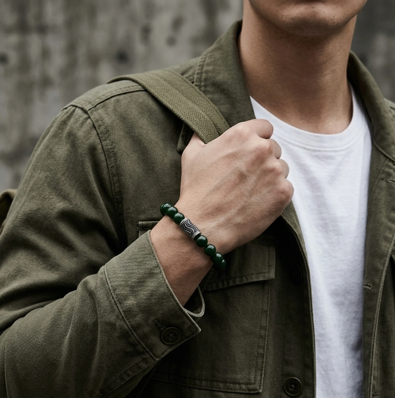 Jade Gemstone Bracelet