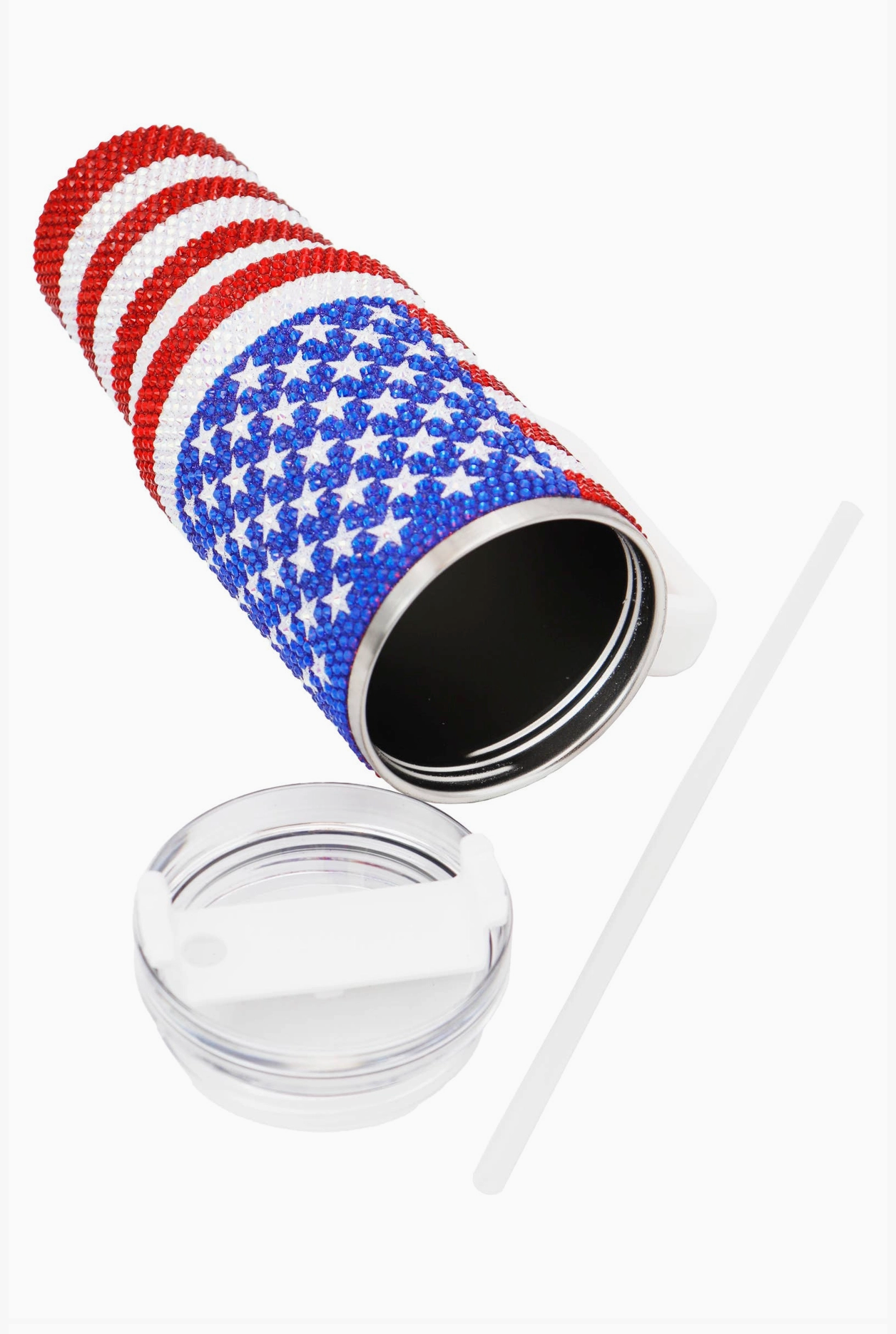 American Flag Rhinestone Insulated 40oz Tumbler *LAST ONE*