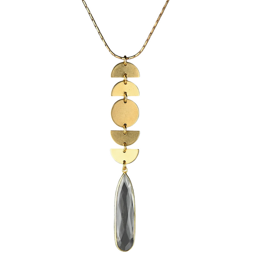 Moon Phase Crystal Necklace — Bliss by Cori Boutique