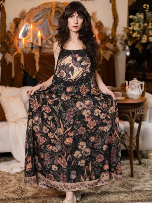 Momento Bohème Maxi Slip Dress — Bliss by Cori Boutique