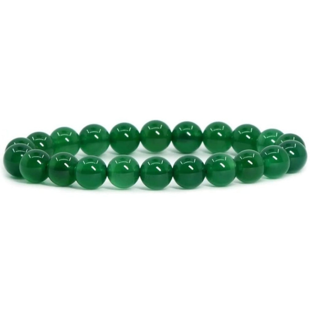 Green Onyx Unisex Reiki Healing Beaded Gemstone Bracelet