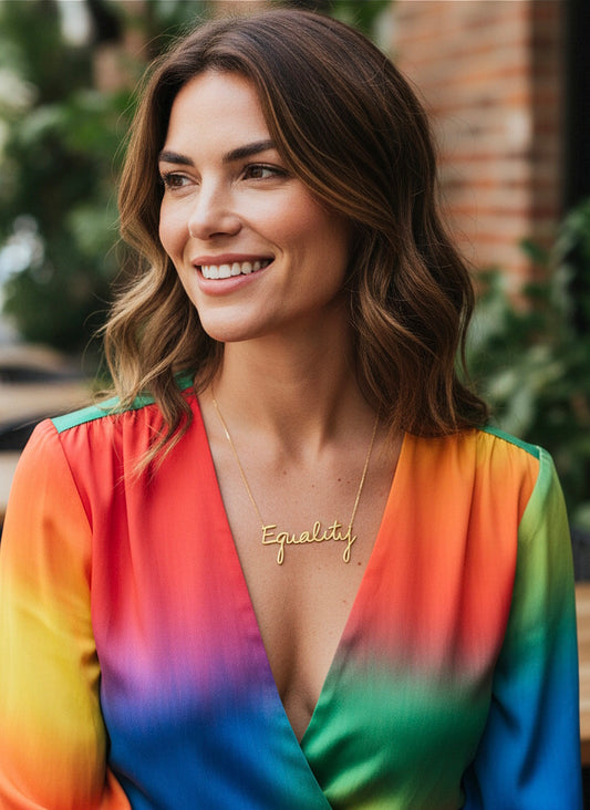 "Equality" Empowerment Necklace