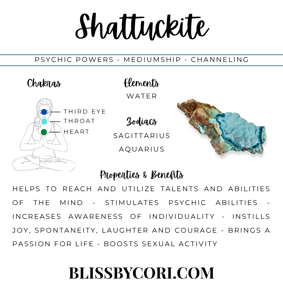 Rare Natural Shattuckite Gemstone Bracelet