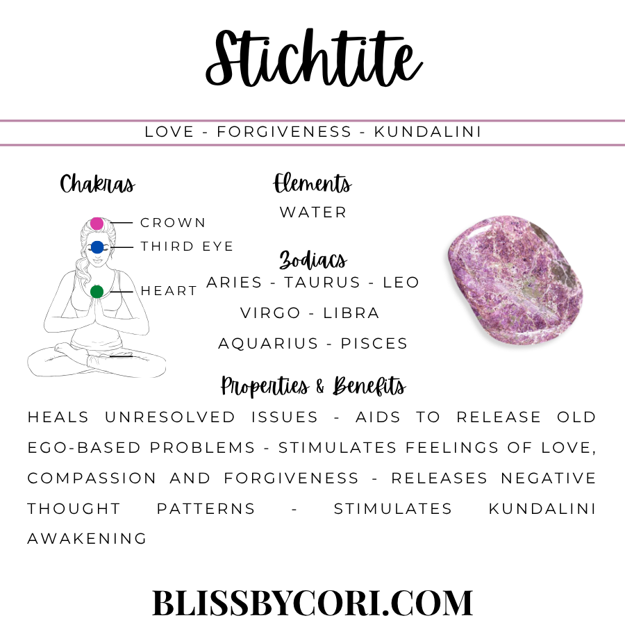 Rare Stichtite Gemstone Bracelet