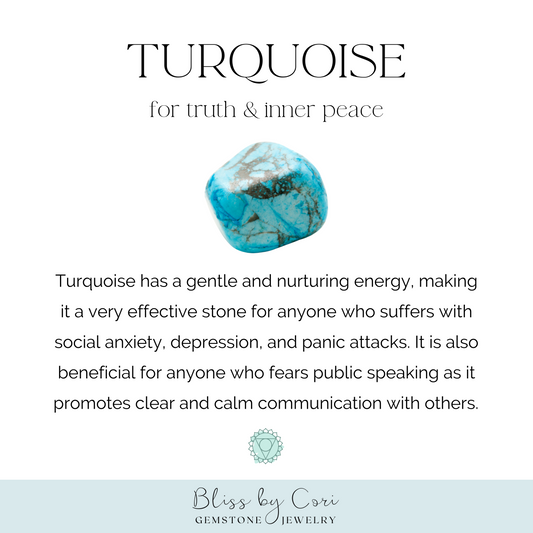 Celestial Healing Turquoise Stretch Bracelet