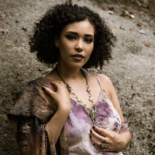 Cicada Luna Necklace