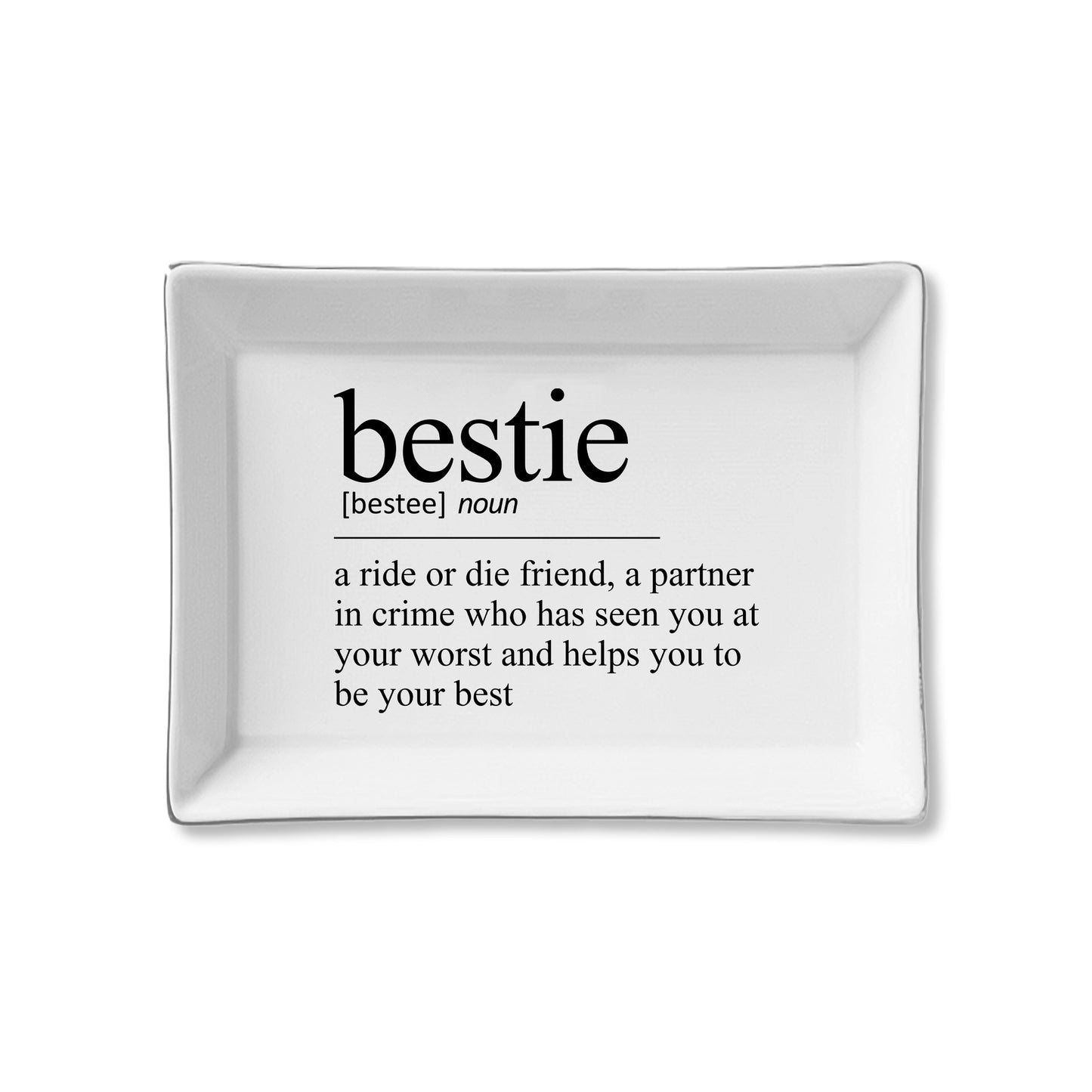 Bestie Ceramic Tray