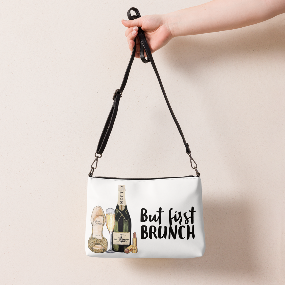 Personalized Faux Leather Crossbody Bag