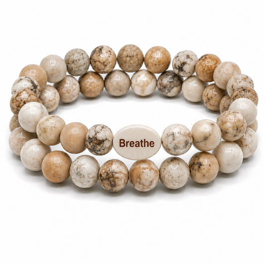 Breathe Gemstone Bracelet Set