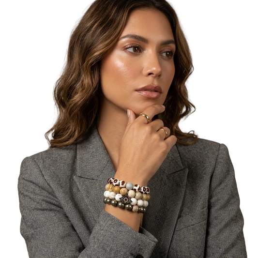 Evil Eye Protection Bracelet Stack
