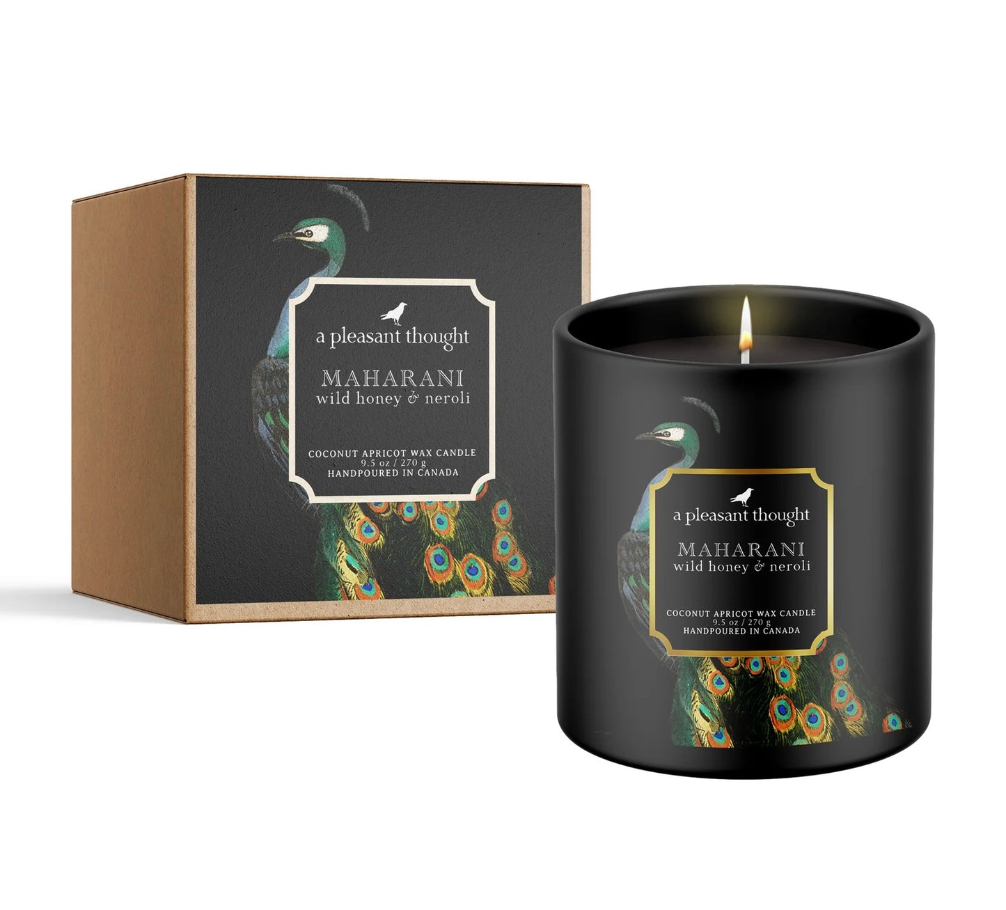 Maharani | Wild Honey & Neroli | Raven Candle -  A Pleasant Thought Candle Co