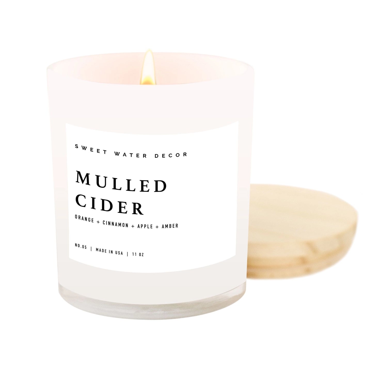 Mulled Cider 11oz Soy Candle - Home Decor & Gifts