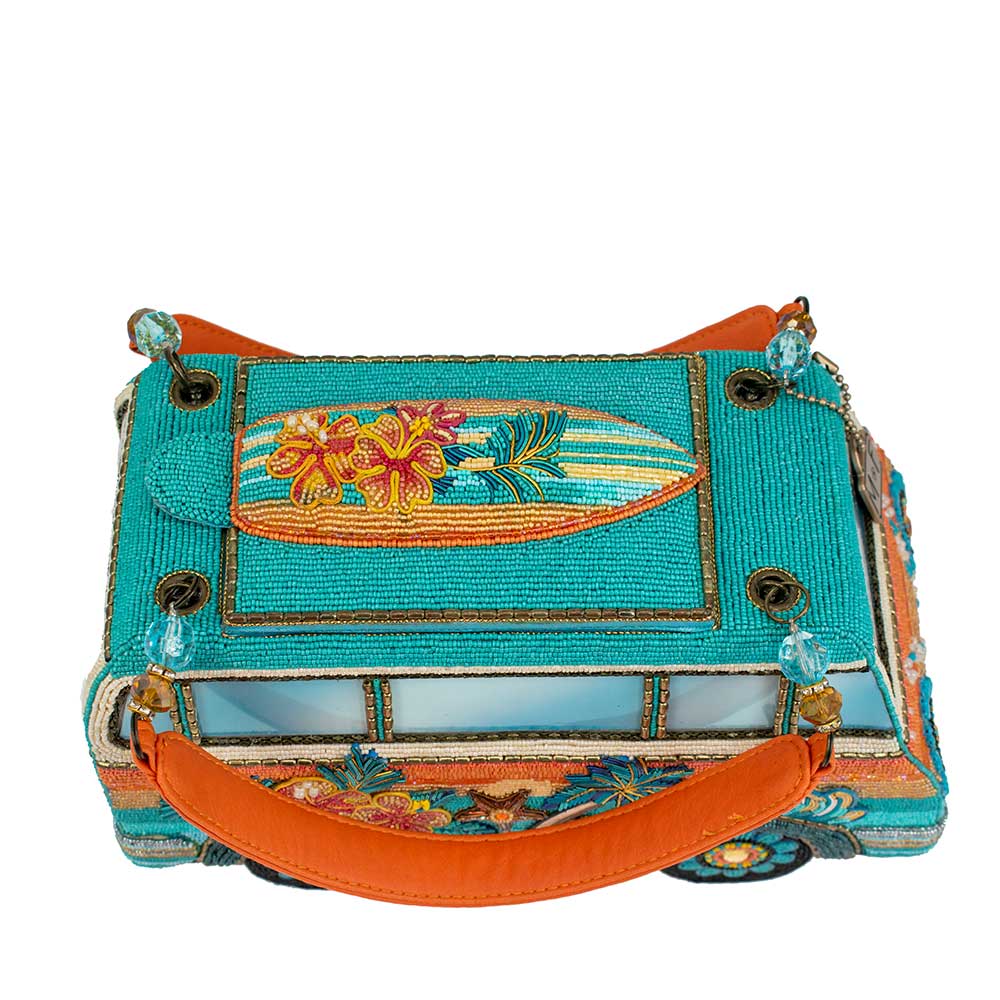 Mary Frances - Catch A Wave Top Handle Surf Van Handbag