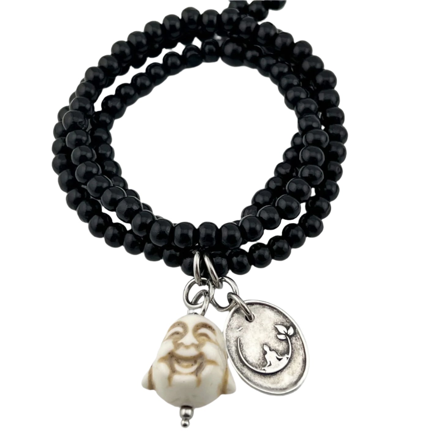 Limited Edition Breathe Buddha Mala Bracelet/Necklace