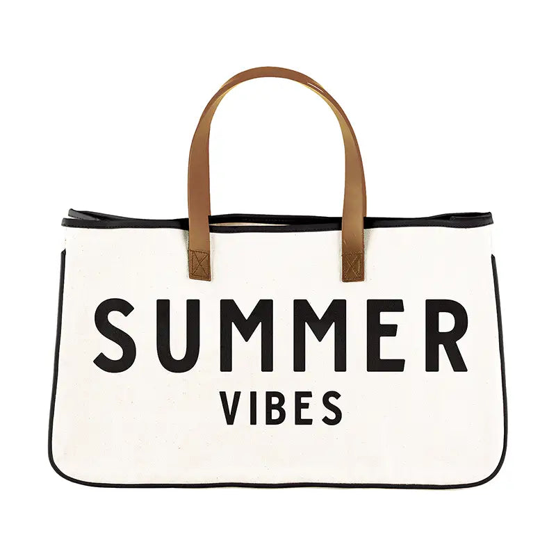 Summer Vibes Canvas Tote - Santa Barbara Design Studio by Creative Brands