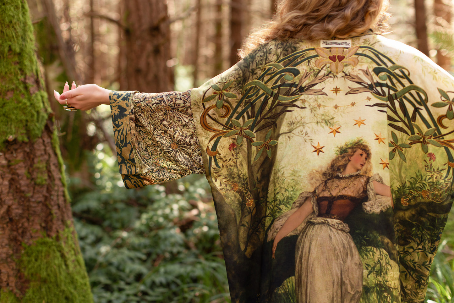 The Dawning Matineé (Mid-Length) Duster w/ Ophelia & Fawns *Pre Order* Ships October 2026