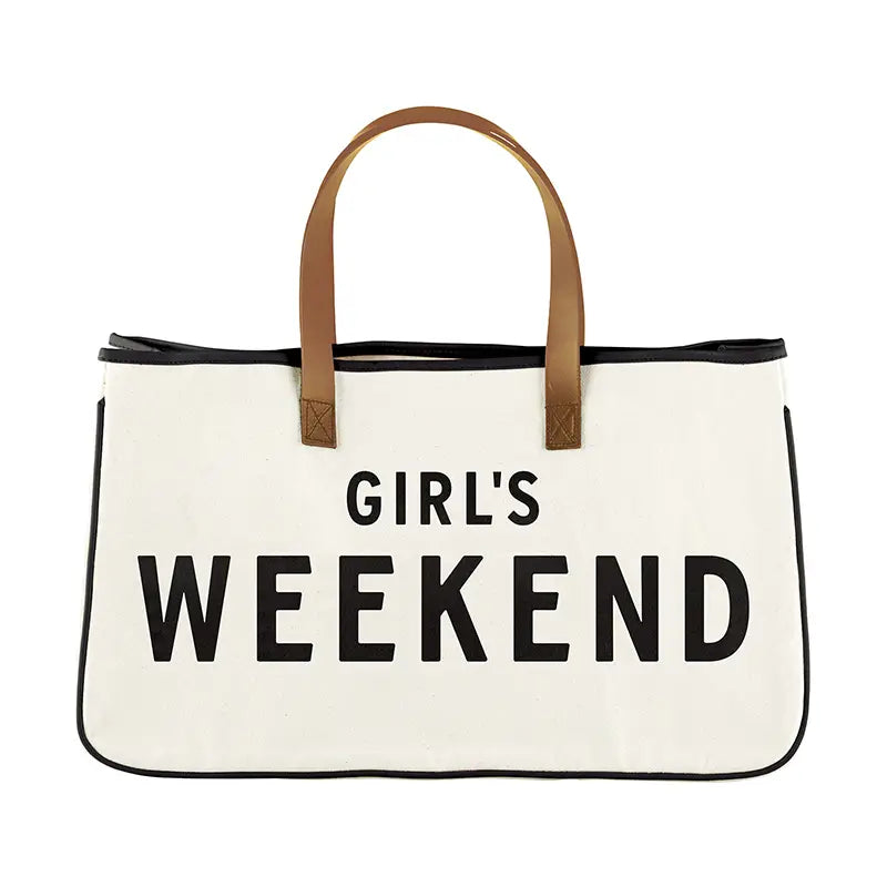 Girl's Weekend Canvas Tote - Santa Barbara Design Studio by Creative Brands