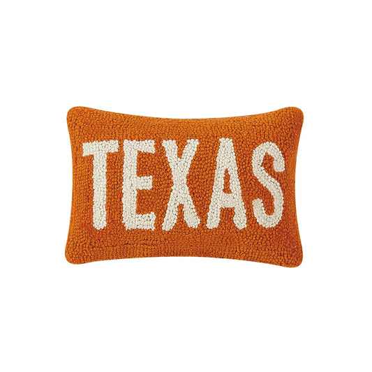 Texas Hook 'Em Horns Hook Pillow Preorder ƒor June