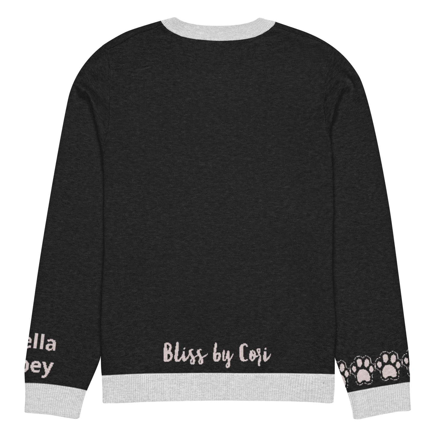 Life Is Better With My Dogs Personalized Knit Sweater