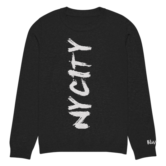 NY City Personalized Knit Sweater