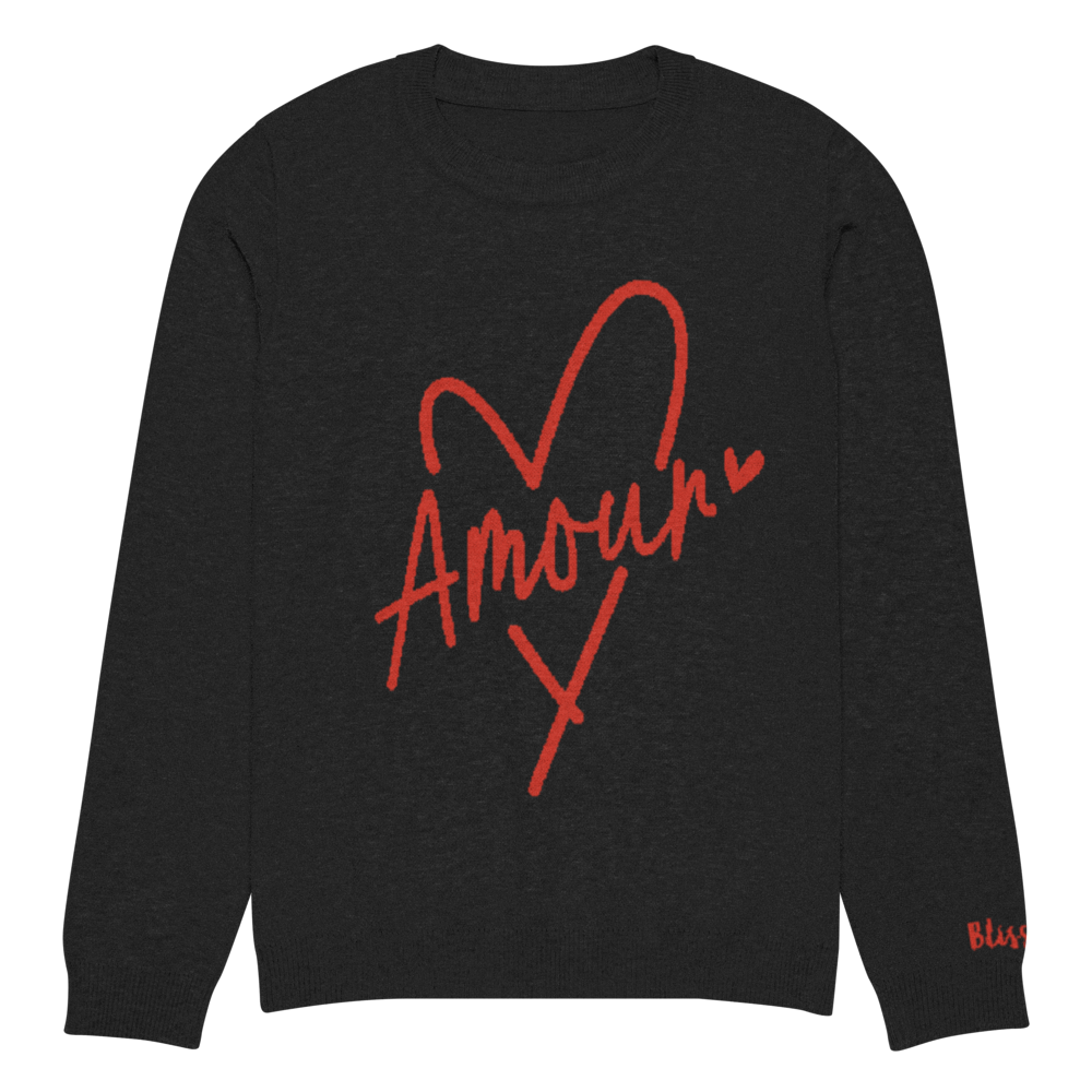 Amour Personalized Knit Sweater