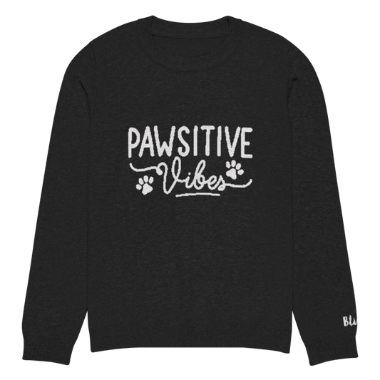 Pawsitive Vibes Personalized Knit Sweater