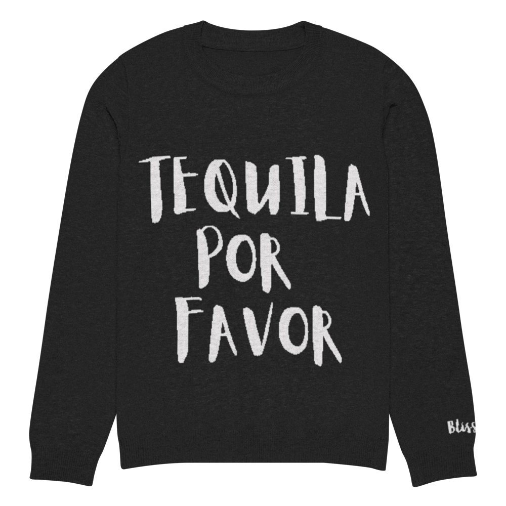 Tequila Por Favor Personalized Knit Sweater