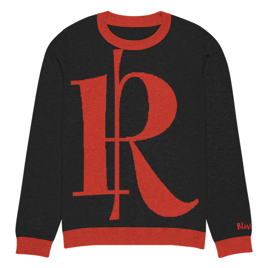 Monogram Letter Personalized Knit Sweater