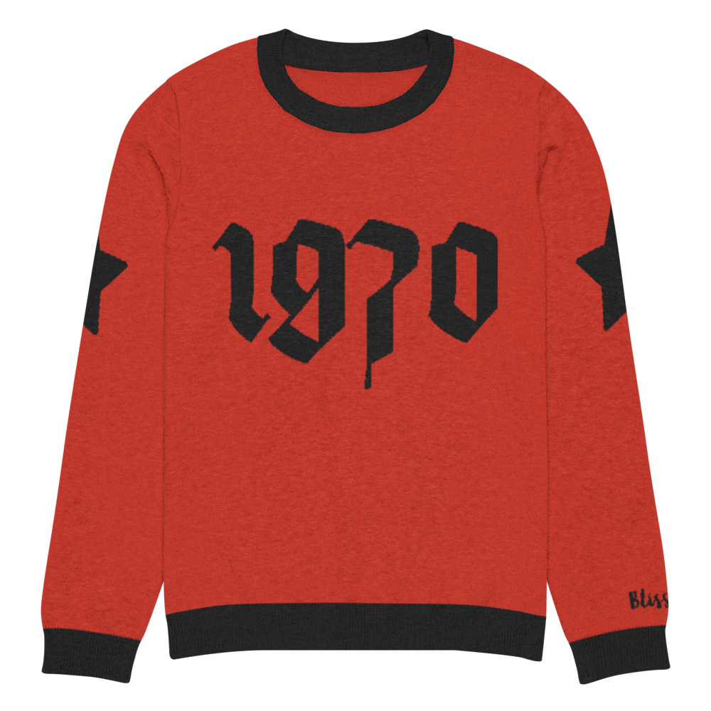 1970 Personalized Knit Sweater