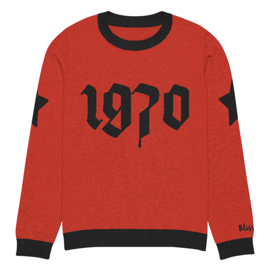 1970 Personalized Knit Sweater