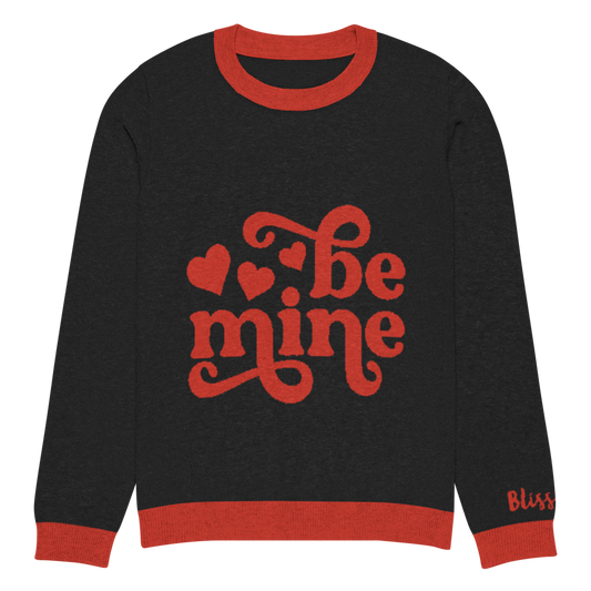 Be Mine Valentine Personalized Knit Sweater