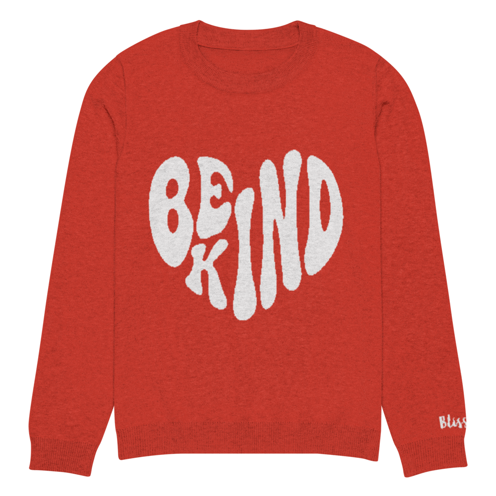 Be Kind Personalized Knit Sweater