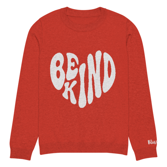 Be Kind Personalized Knit Sweater