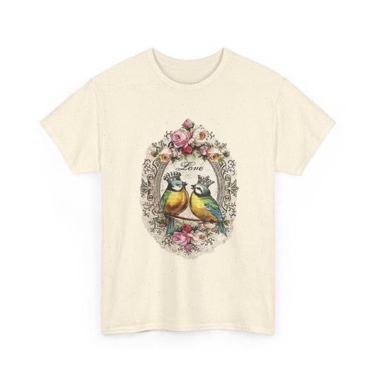 Vintage Love Birds T-Shirt