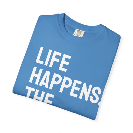 Unisex Life Happens The Beach Helps T-Shirt | Beach Lover Tee