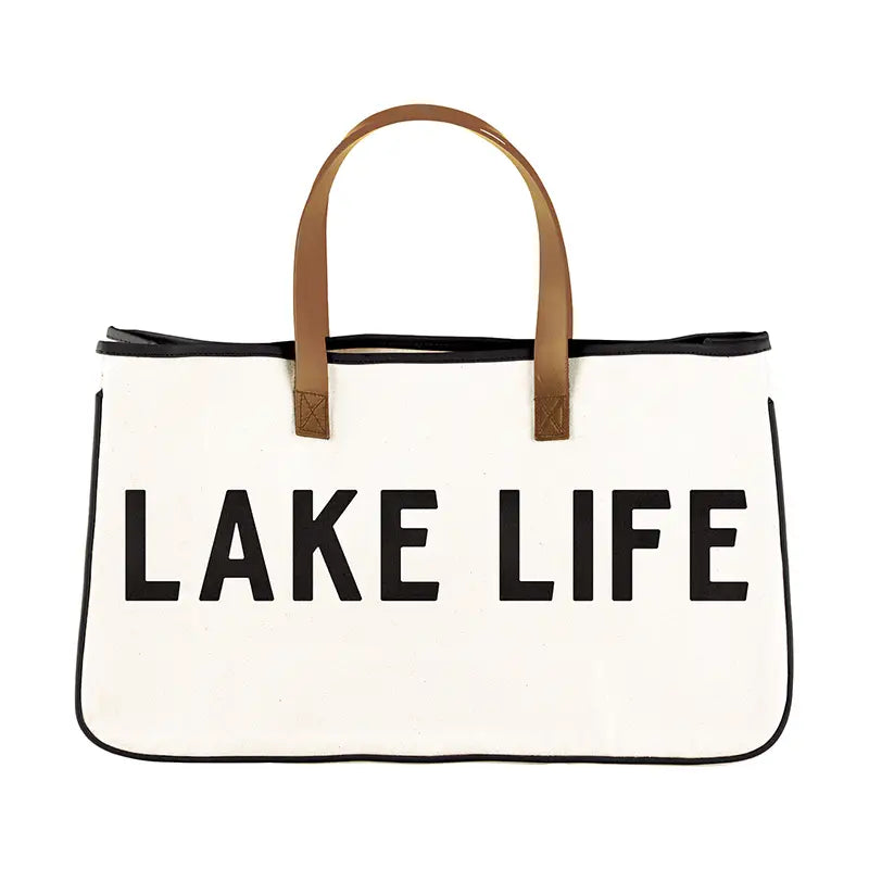 Lake Life Canvas Tote - Santa Barbara Design Studio by Creative Brands