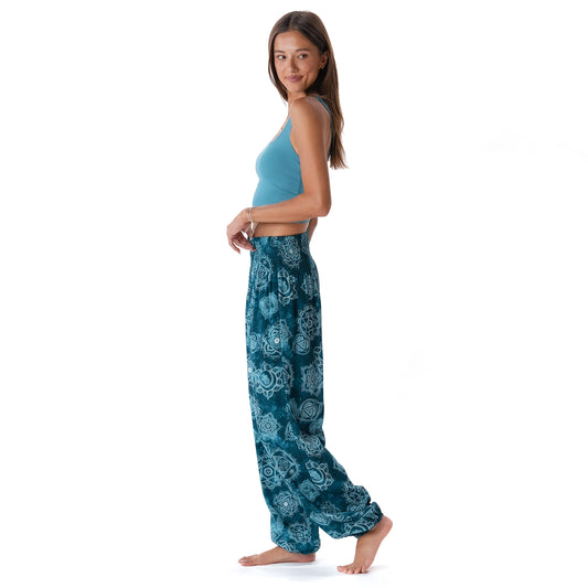 Seven Chakras Harem Pants with Pockets