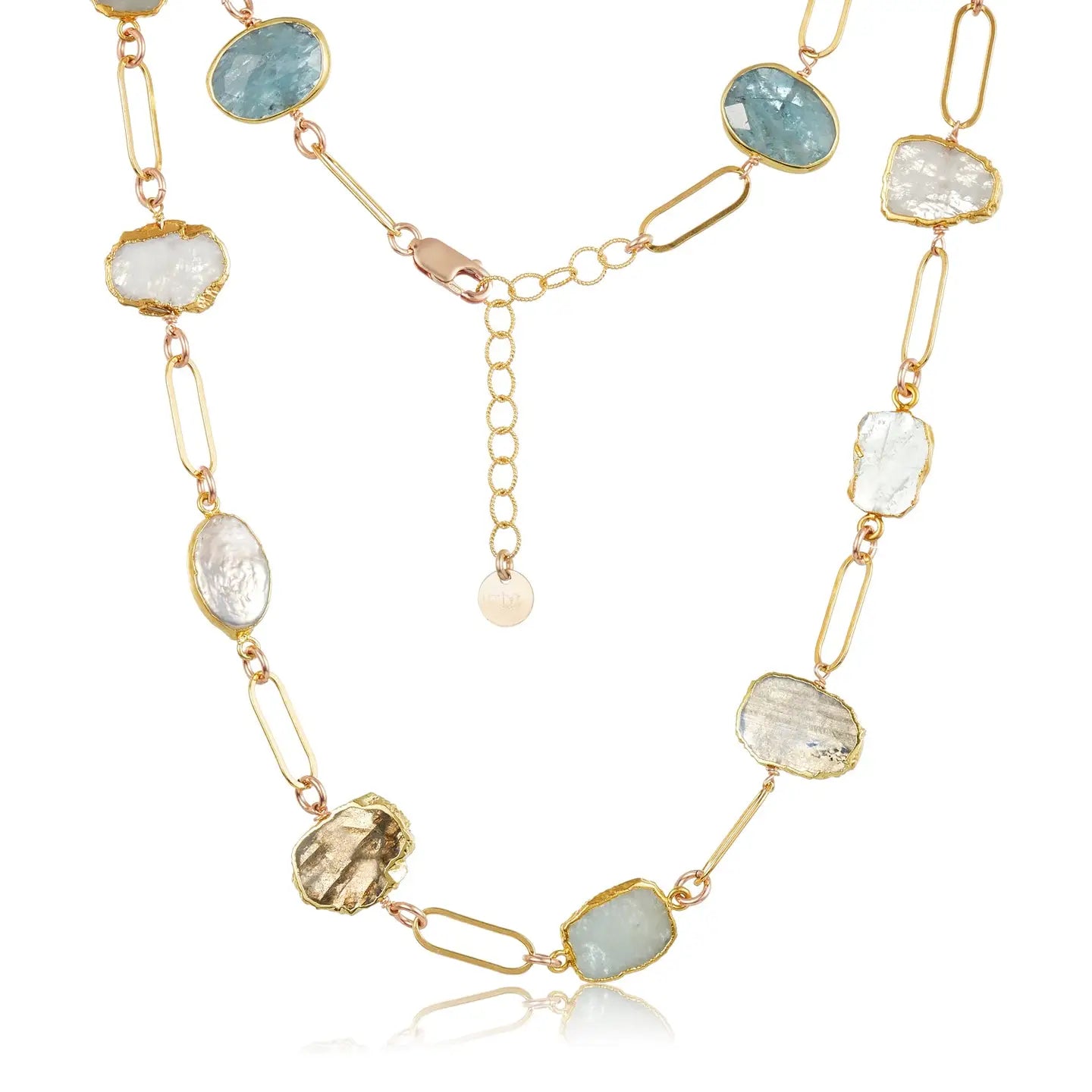 Mabel Chong Como Paperclip Necklace